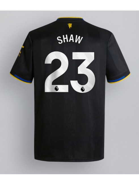 Manchester United Luke Shaw #23 Replika Tredje Kläder 2025-26 Kortärmad Manchester United Luke Shaw #23 Replika Tredje Kläder 2025-26 Kortärmad